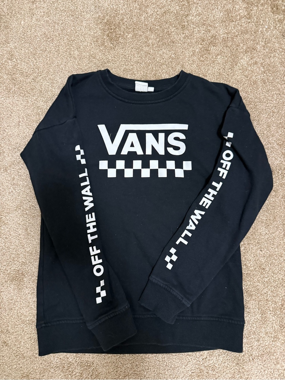 Vans Crewneck Sweatshirt size Extra Small “off the wall”
